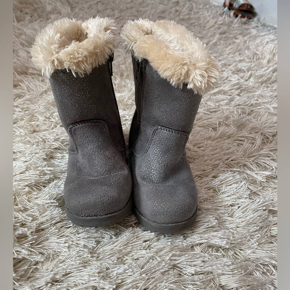Cat and Jack Fur Lined Boots